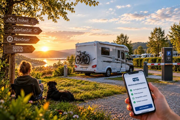 Buchbare Wohnmobilstellplätze schränken die Freiheit des Wohnmobils ein